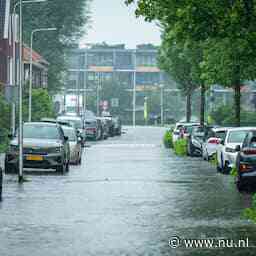 Ergste wateroverlast in West-Brabant weer voorbij na hevige regenval