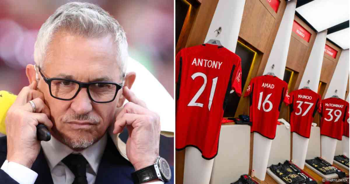 Gary Lineker questions if Manchester United star faked injury after late change to FA Cup final team