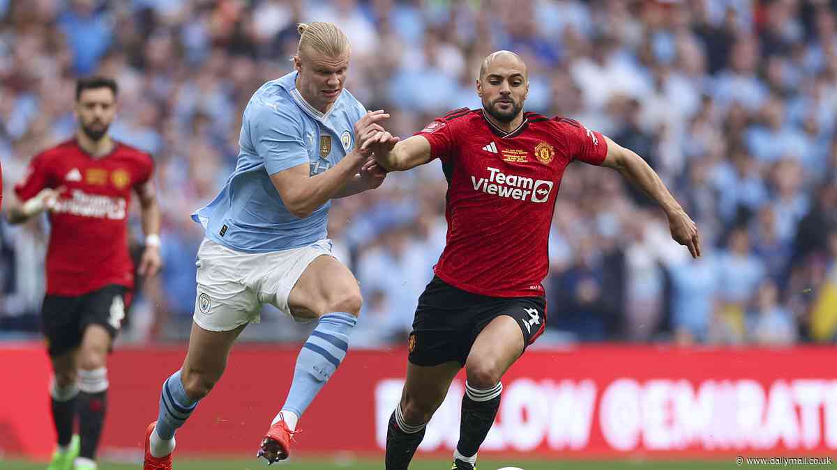 Manchester United 0-0 Manchester City - FA Cup Final: Live score and updates as Erling Haaland has a penalty shout turned down by VAR
