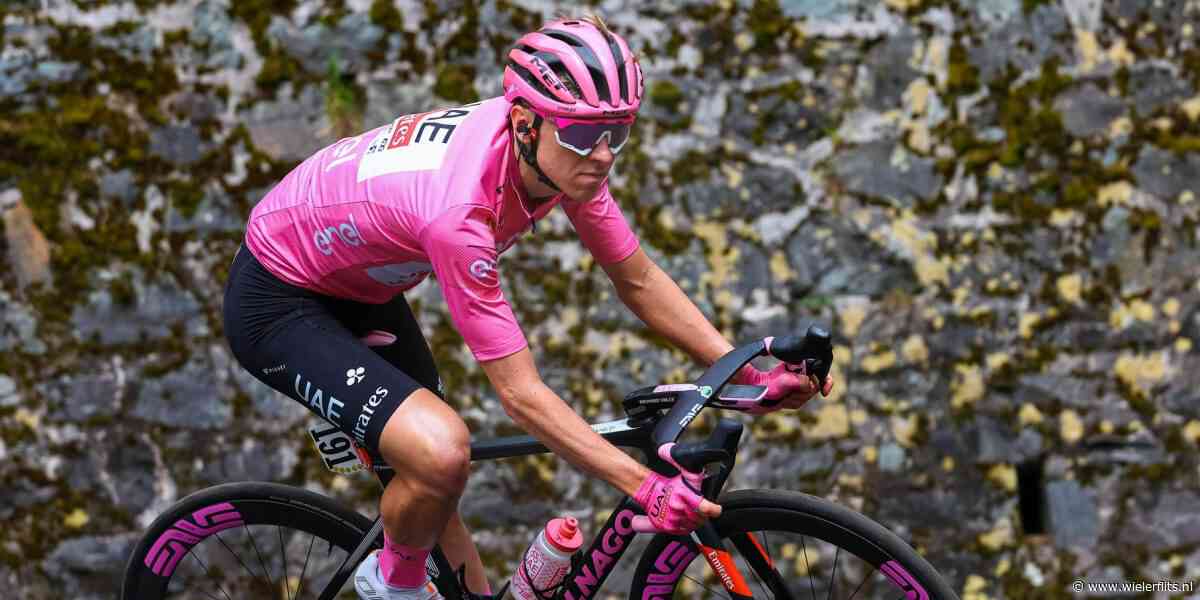 Giro 2024: Pogacar geïrriteerd door duwende toeschouwers, maar maakt ook de dag van jonge fan