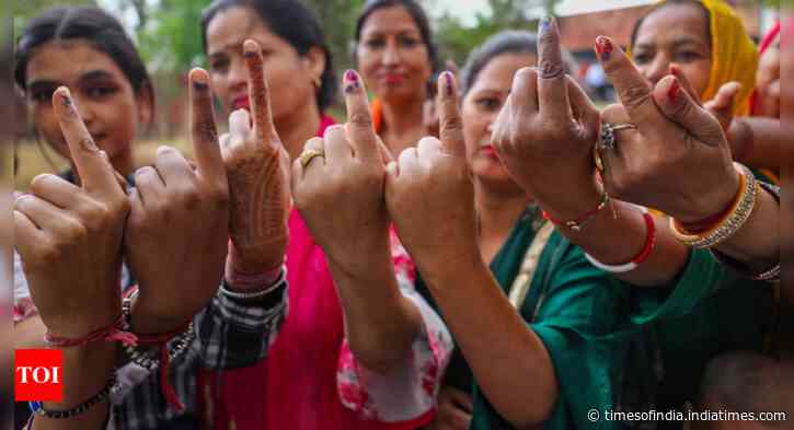 Lok Sabha Elections 2024: Phase 6 records 59% voter turnout, Bengal leads with 78%