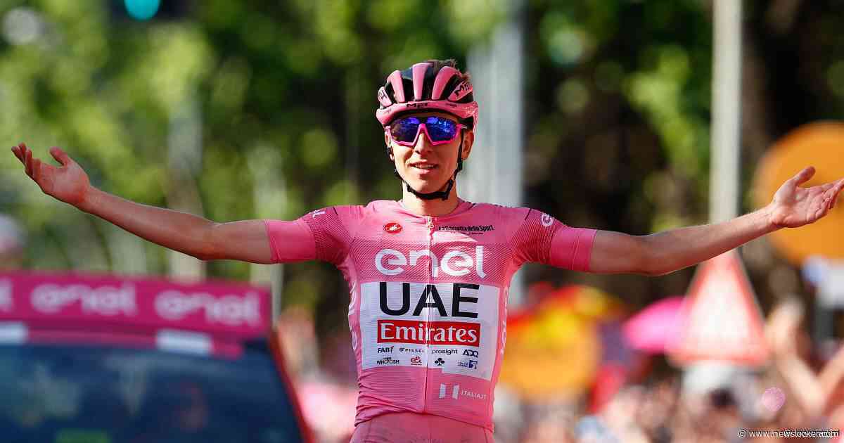 Pogacar bevestigt suprematie in Giro d’Italia met zesde ritzege, Arensman behoudt plek in klassement