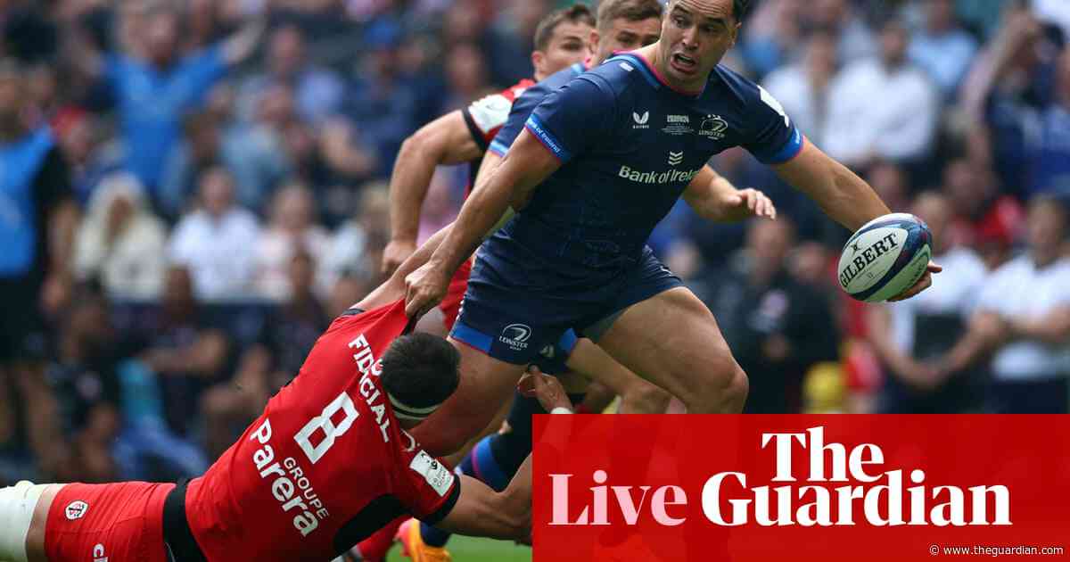 Leinster v Toulouse: Champions Cup final goes to extra time – live