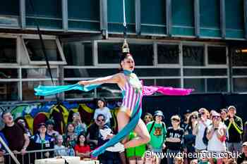 Brighton Festival circus transforms quiet street with 9 stages
