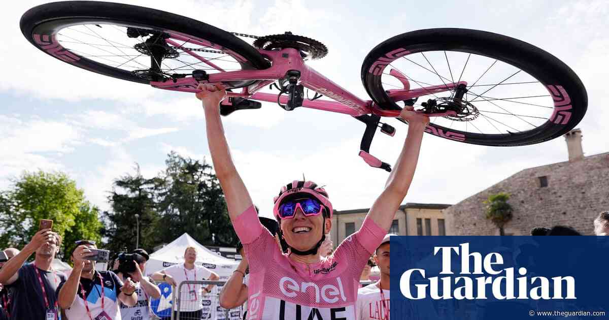 Tadej Pogacar all but seals Giro d’Italia with magnificent solo victory