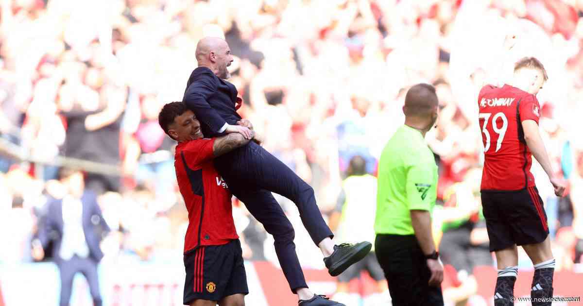 Geweldige opsteker voor geplaagde Erik ten Hag: United stunt tegen City in finale FA Cup