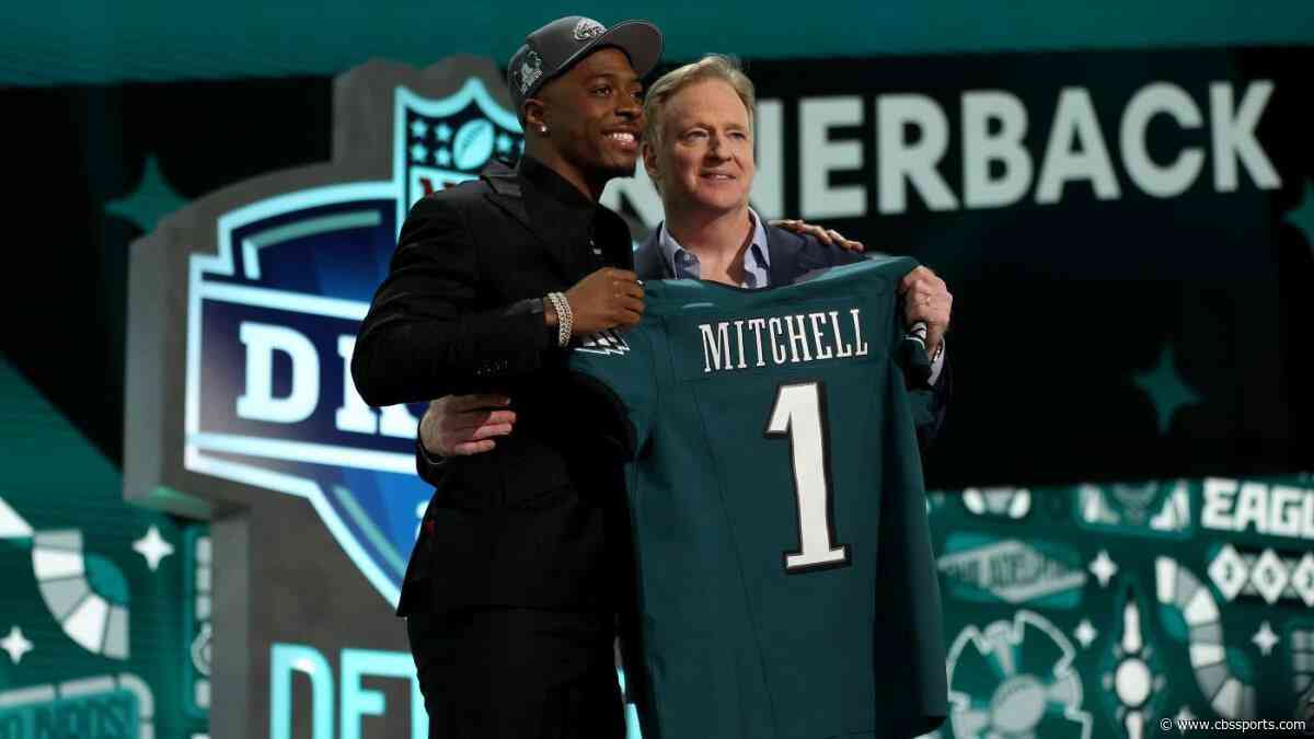 Eagles' Darius Slay already taking Quinyon Mitchell under his wing; how rookie CB has impressed during OTAs