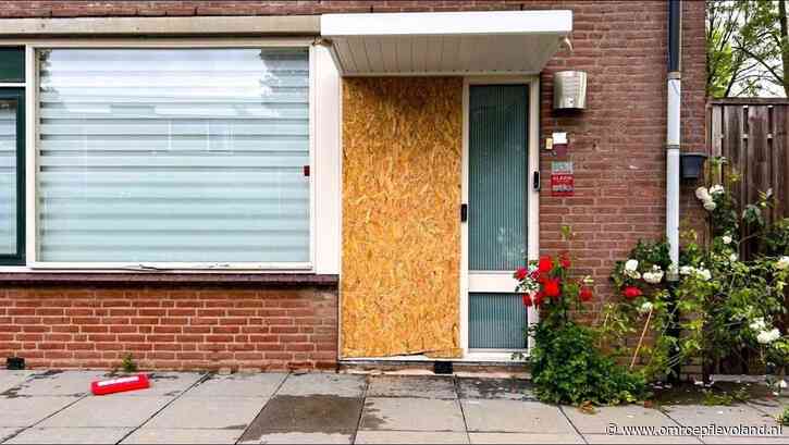 Lelystad - Huis in Lelystad twee weken gesloten na explosie