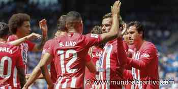 El Atlético recupera el escudo y despide el curso ganando a la Real