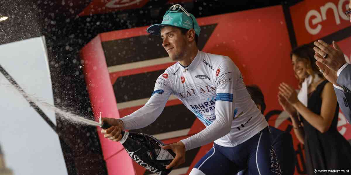 Antonio Tiberi verzekert zich van witte trui: “Had een van mijn beste dagen in deze Giro”