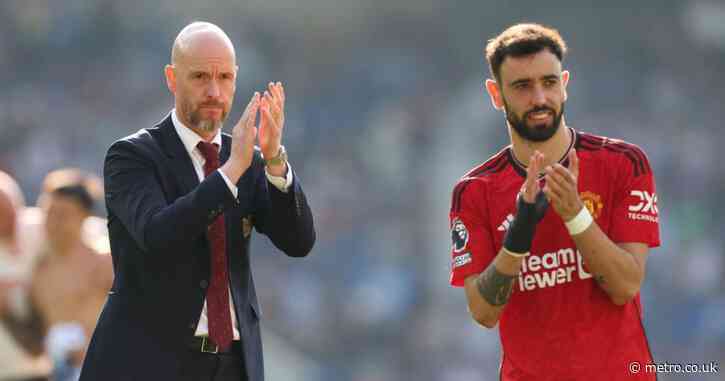 Bruno Fernandes defends Erik ten Hag after Manchester United defeat Manchester City to win FA Cup