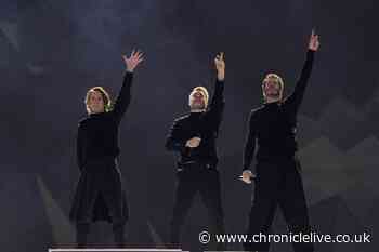 Take That give North East fans a firework clad masterclass with classics, solos and 'bonus' song