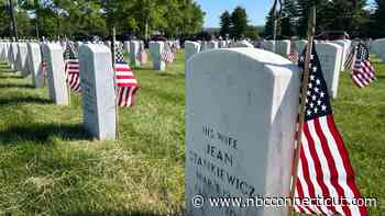 13,000 flags placed at State Veterans Cemetery in Middletown