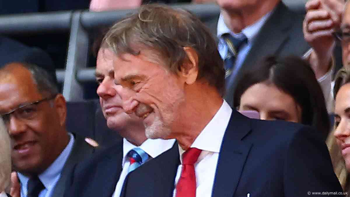Man United co-owner Sir Jim Ratcliffe hails the 'glorious feeling' of FA Cup success over 'one of the great teams in football'... and expresses pride in his 'players and staff' despite boss Erik ten Hag facing the axe