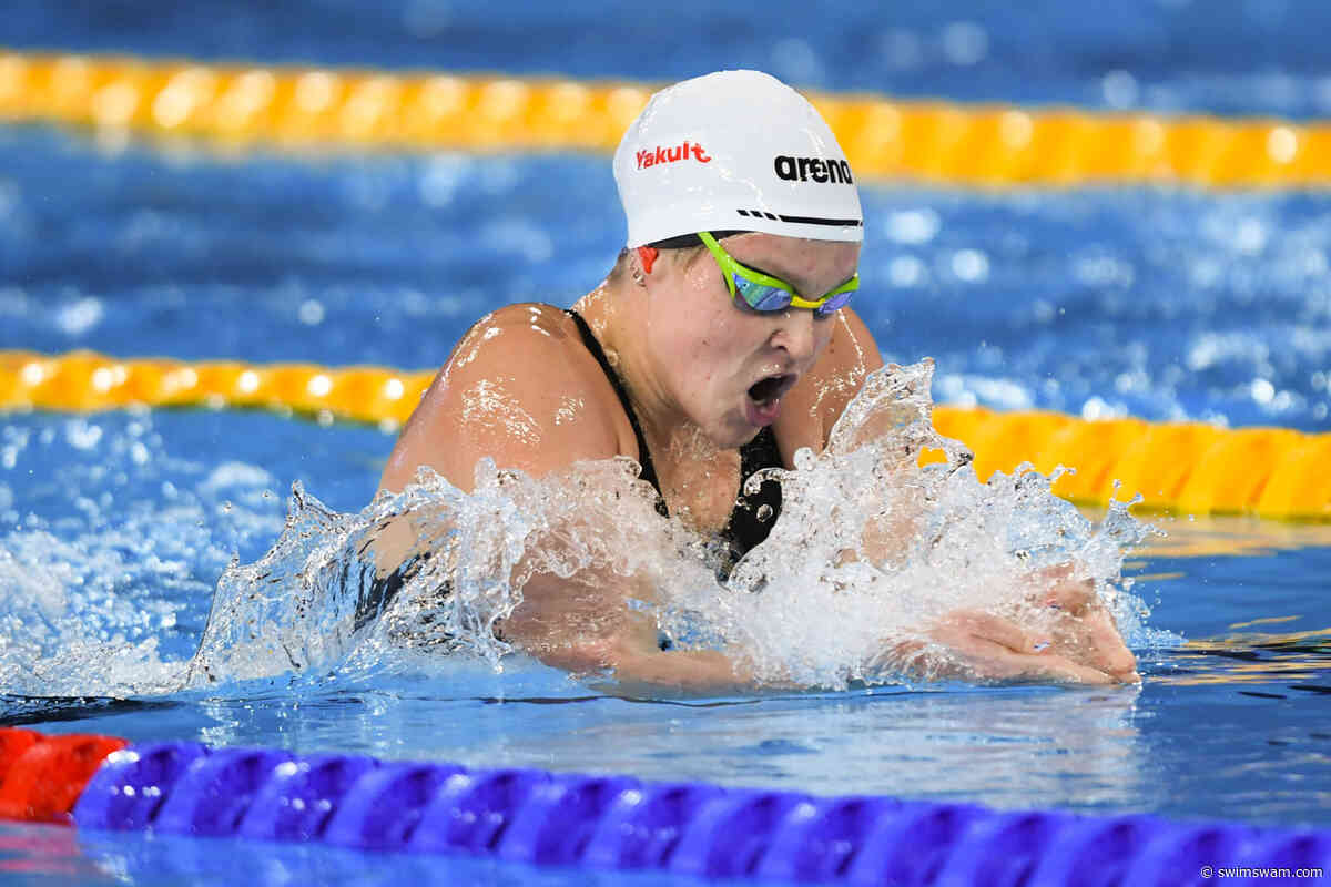 Anastasia Gorbenko Scorches 2:08.63 200 IM Israeli Record
