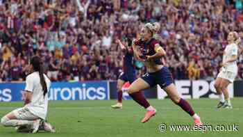 Putellas 'queen of Barcelona' in historic UWCL win