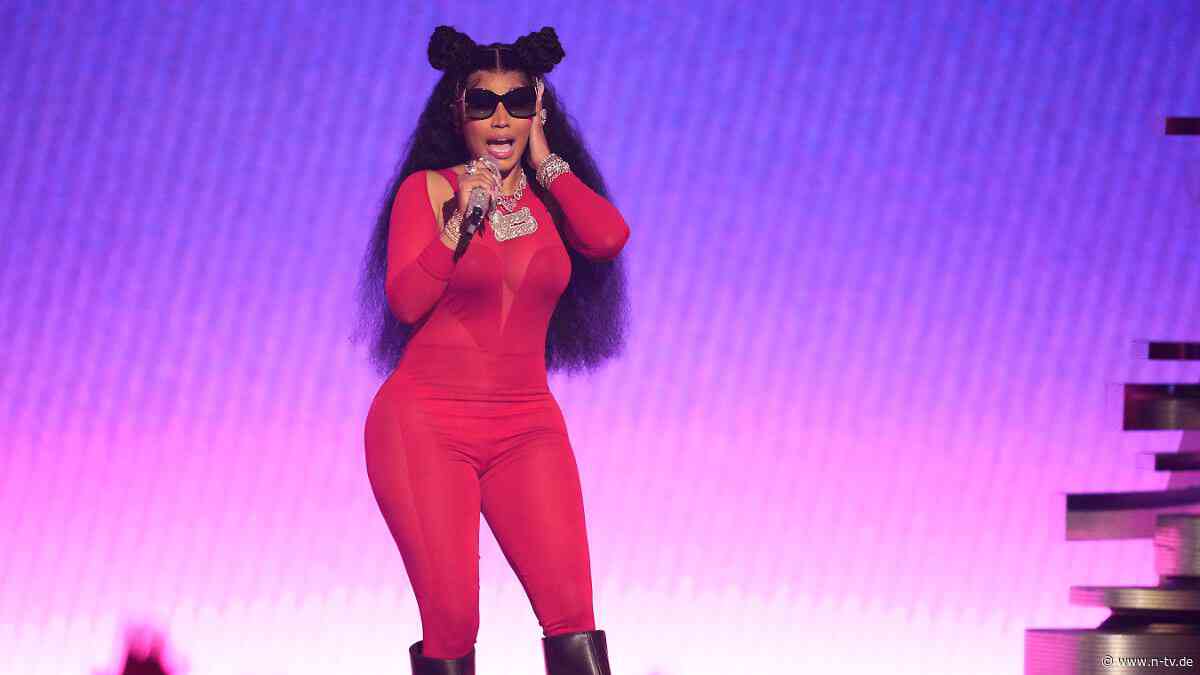 Am Amsterdamer Flughafen: Polizei stoppt US-Rapperin Nicki Minaj wegen Joints