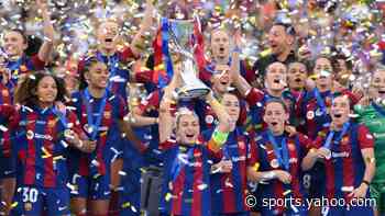 Barcelona retains Women’s Champions League title, completing historic quadruple