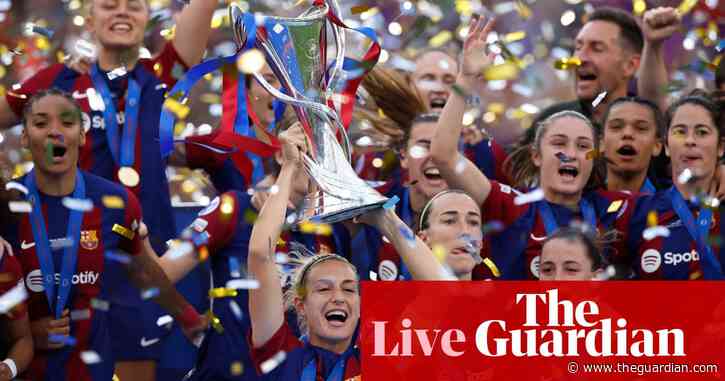 Barcelona v Lyon: Women’s Champions League final – as it happened