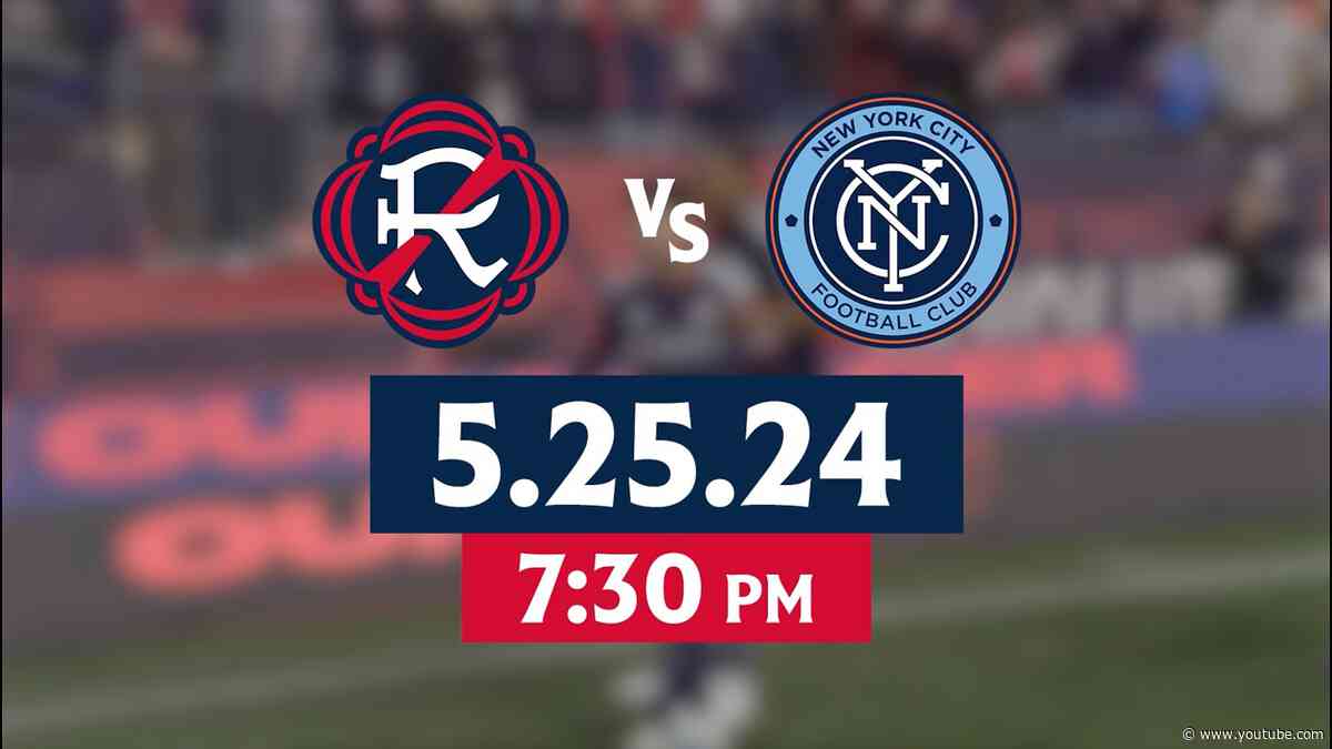 Revs vs NYCFC Hype | Matchday 16