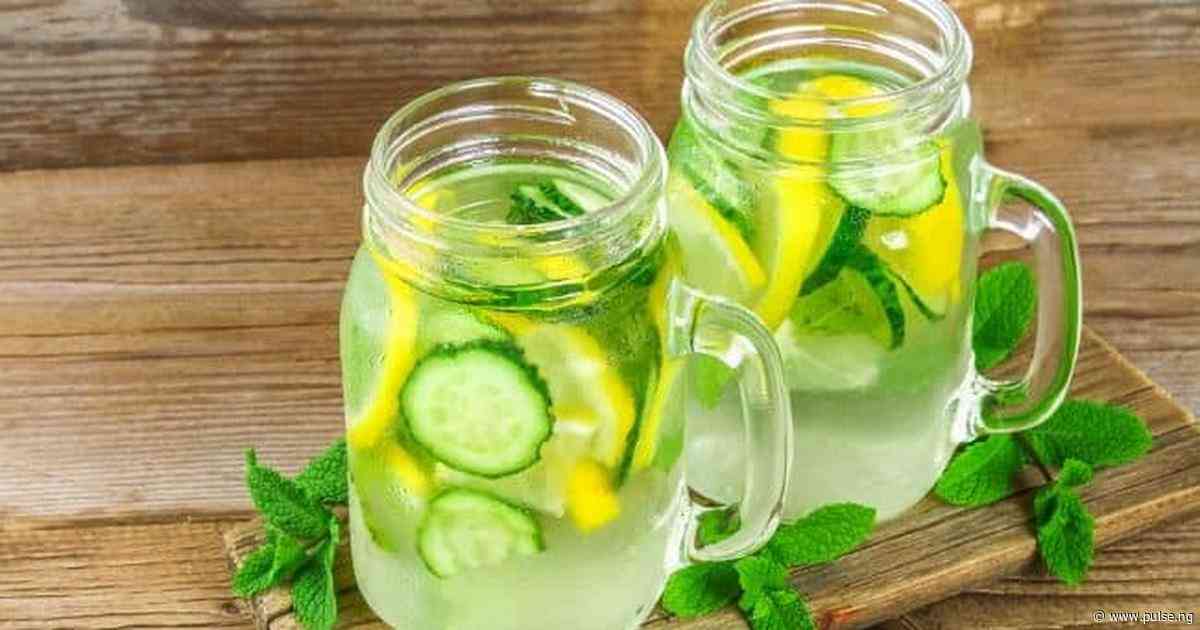 Detox water for clear and radiant skin