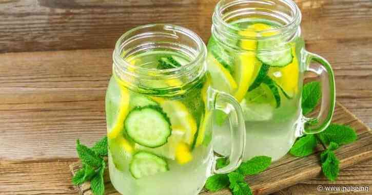 Detox water for clear and radiant skin