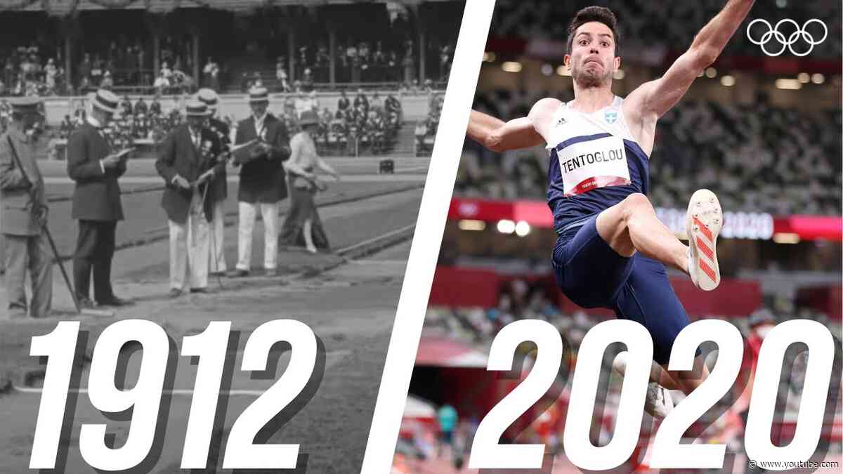👀 Evolution of Men's Long Jump at the Olympics! | Then and Now