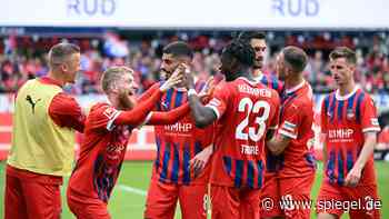 Fußball: 1. FC Heidenheim überrascht die Liga und darf nach Leverkusens Sieg europäisch spielen