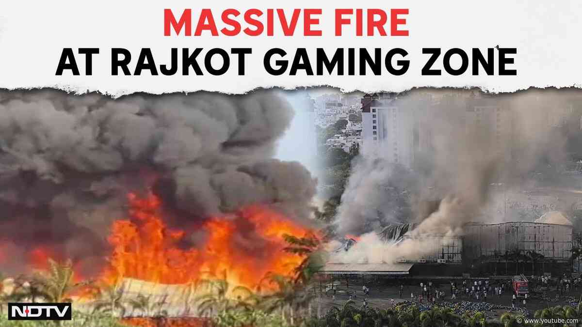 Rajkot TRP Game Zone Fire News | 20 Dead In Massive Fire At Gaming Zone In Rajkot, Rescue Ops On