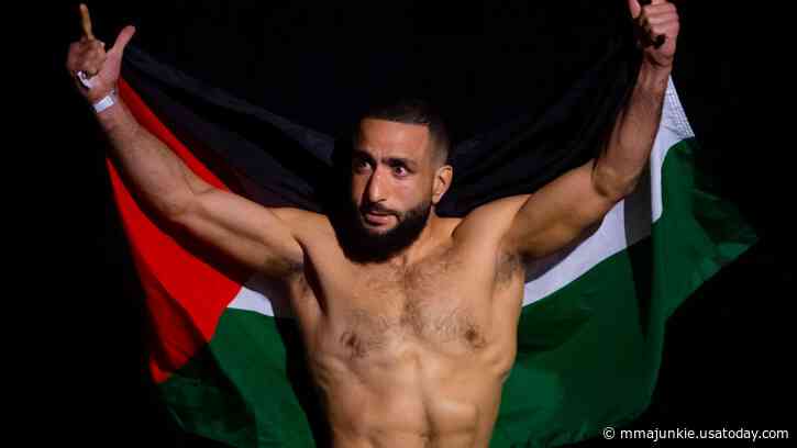 Belal Muhammad fueled to become first Palestinian UFC champion: 'Nobody is going to be able erase that'