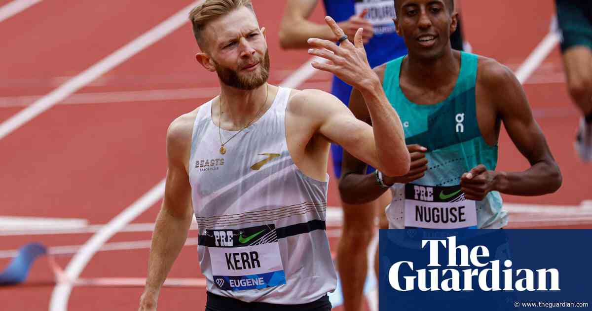Josh Kerr beats 39-year-old British mile record and rival Ingebrigtsen in Eugene