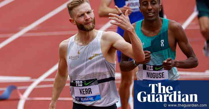 Josh Kerr beats 39-year-old British mile record and rival Ingebrigtsen in Eugene