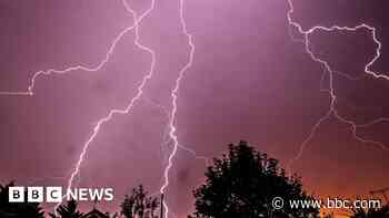 Disruption warning over heavy rain and thunderstorms