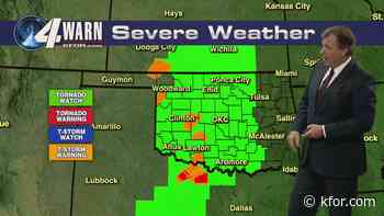 LIVE: More Severe weather moving across Oklahoma