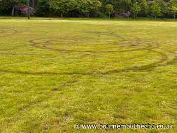 Travellers leave 'inch deep tyre marks' at Meyrick Park
