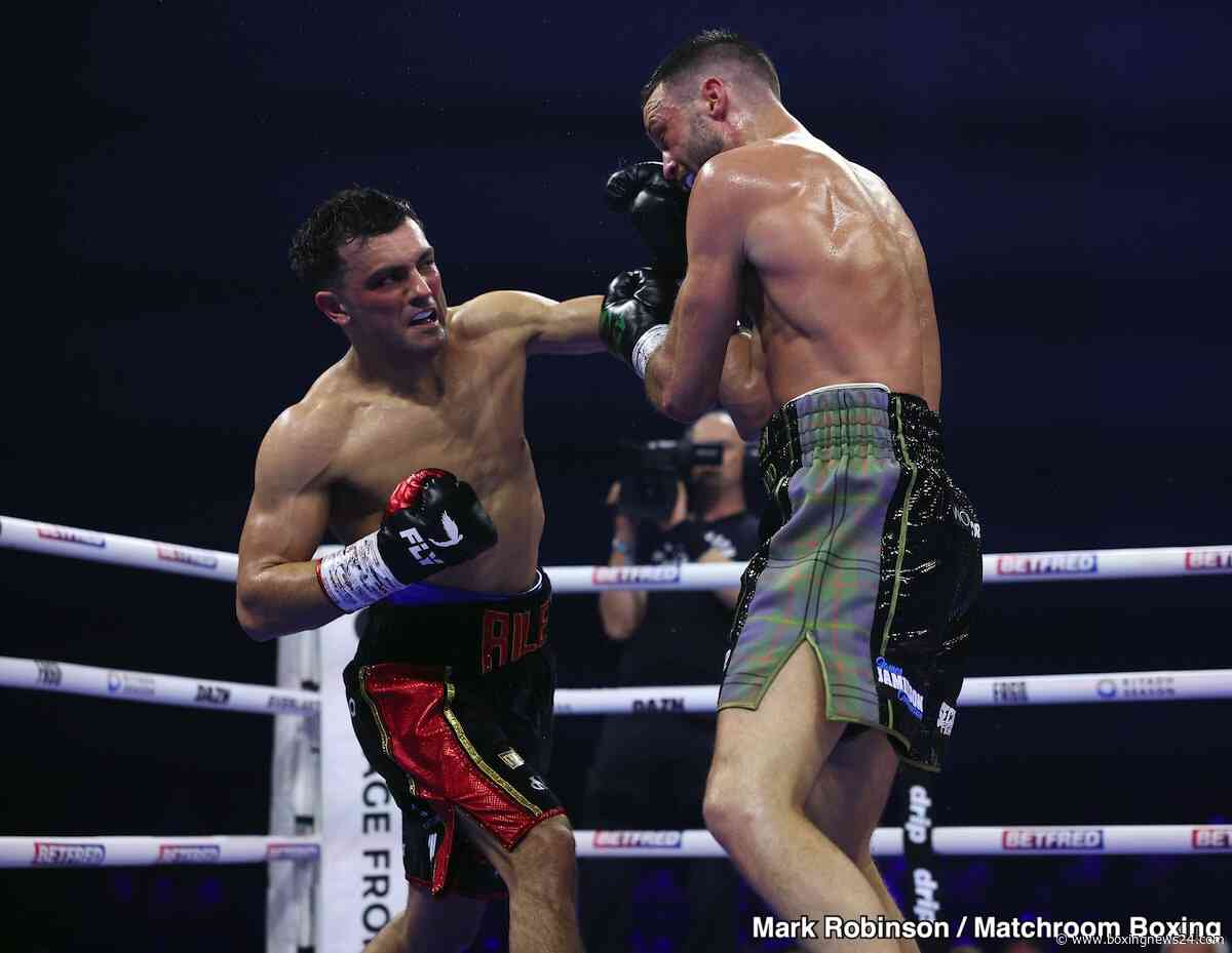Hearn Eyes World Title Shot for Catterall After Convincing Rematch Win