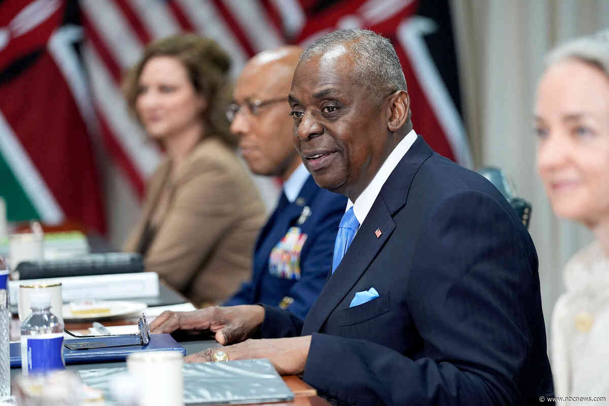 Defense Secretary Lloyd Austin resumes duty after undergoing procedure at Walter Reed