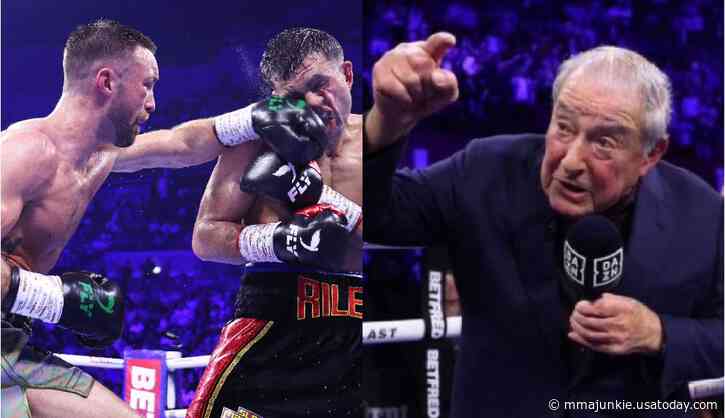 Jack Catterall avenges disputed loss to Josh Taylor; Bob Arum calls scoring 'a disgrace'