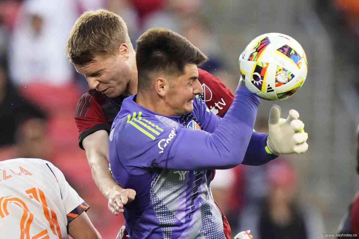 Stoppage-time goal lifts high-flying FC Cincinnati past Toronto FC 4-3 in wild game