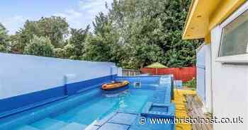 Unassuming South Bristol home with distinct blue pool could be yours