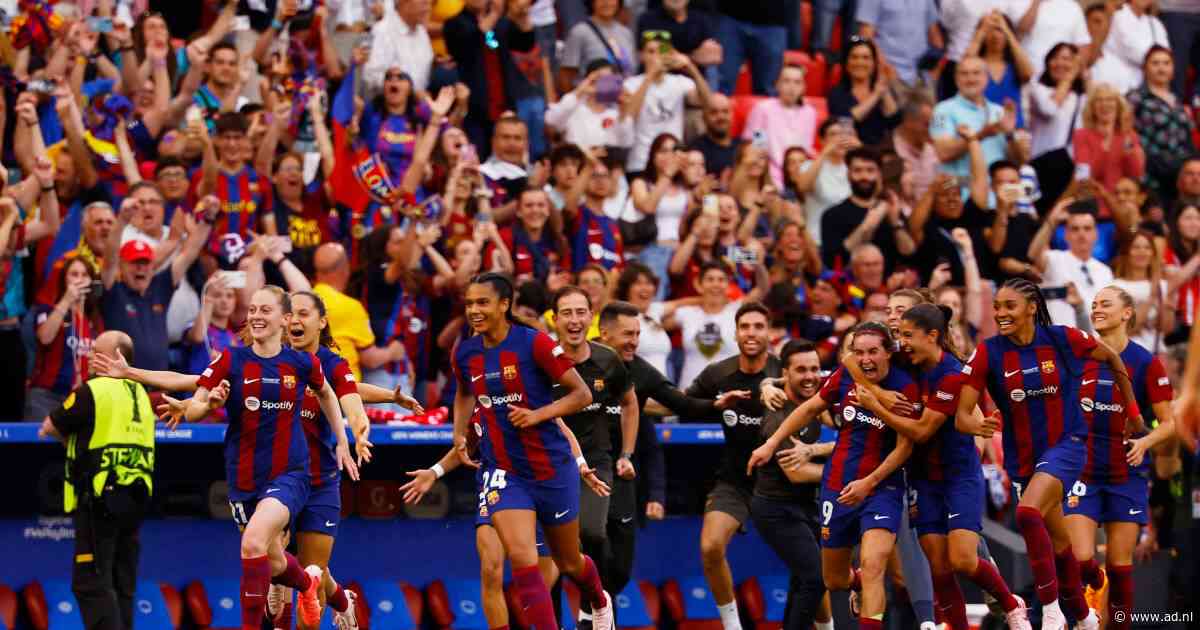 Brugts wint met Barça ook de Champions League: ‘Echt niet normaal wat hier allemaal gebeurt’