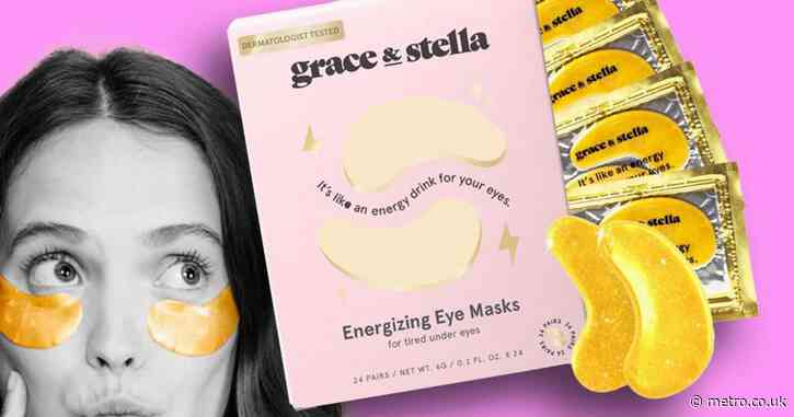 These on-sale under eye masks are like an ‘energy drink for your eyes’