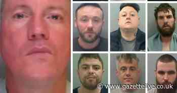 Superglue, strangulation and stab attacks: Names and faces of 10 bully boyfriends jailed on Teesside