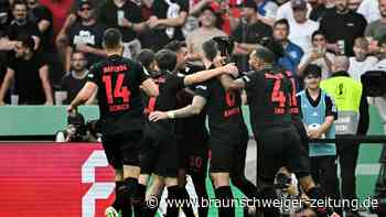 „Großes Spiel gezeigt“: Leverkusen-Jubel nach DFB-Pokal-Sieg