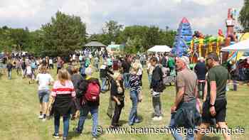 Flözerfest: Tausende Menschen feiern am Lappwaldsee