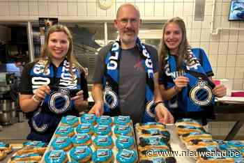 Titelkoorts stijgt ook in Oostende: bakkerij Van Parijs bakt Club Brugge eclairs en donuts
