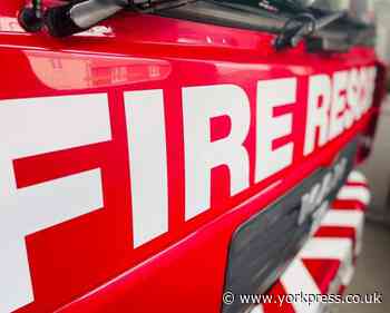 York: Man stuck in lift released by firefighters