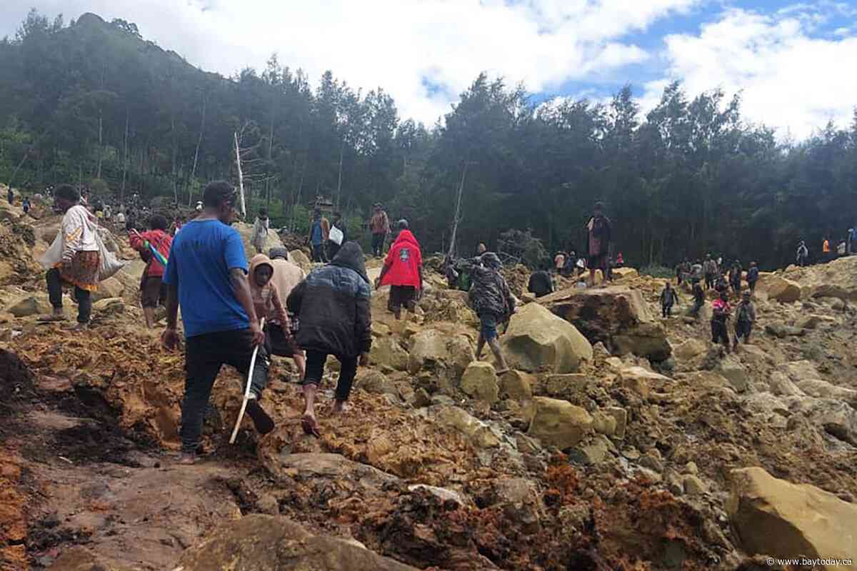 UN migration agency estimates more than 670 killed in Papua New Guinea landslide