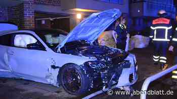 Mann schrottet Luxus-BMW – Betrunkener lässt Verletzten zurück