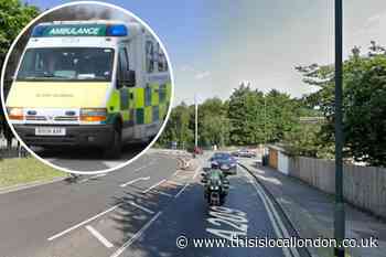 Upper Wickham Lane Welling: Moped rider taken to hospital after crash